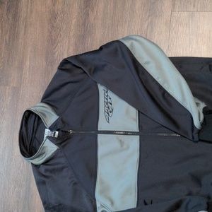 Arcticwear by Arctic Cat Men's Size Large Gray and Black Polyester Zip U…